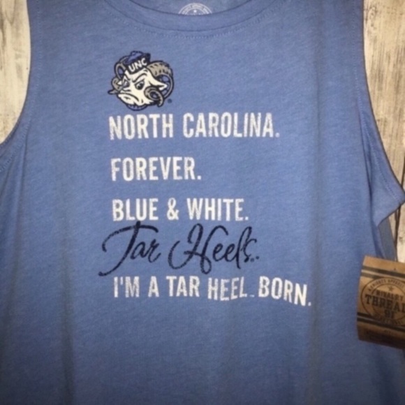 NWT NCAA North Carolina Tar Heels Tank - Picture 2 of 5
